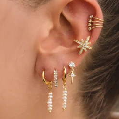 PENDIENTES IXIA SILVER