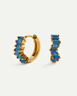 PENDIENTES LAIS BLUE GOLD