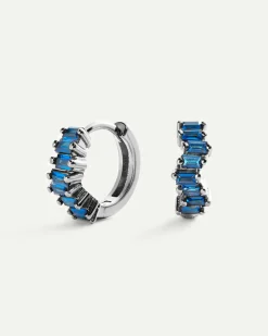 PENDIENTES LAIS BLUE SILVER