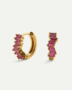 PENDIENTES LAIS PINK GOLD