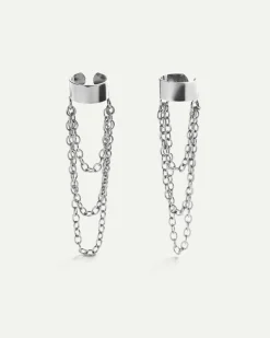 PENDIENTES LIBIA SILVER