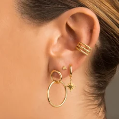 PENDIENTES LIBRA GOLD