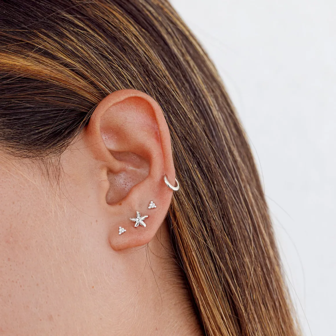 PENDIENTES LIBRA MINI SILVER