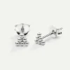 PENDIENTES LIBRA SILVER