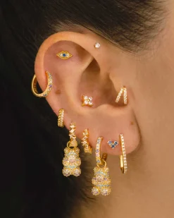 PENDIENTES LISA GOLD