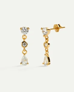 PENDIENTES LOREN DROPS GOLD