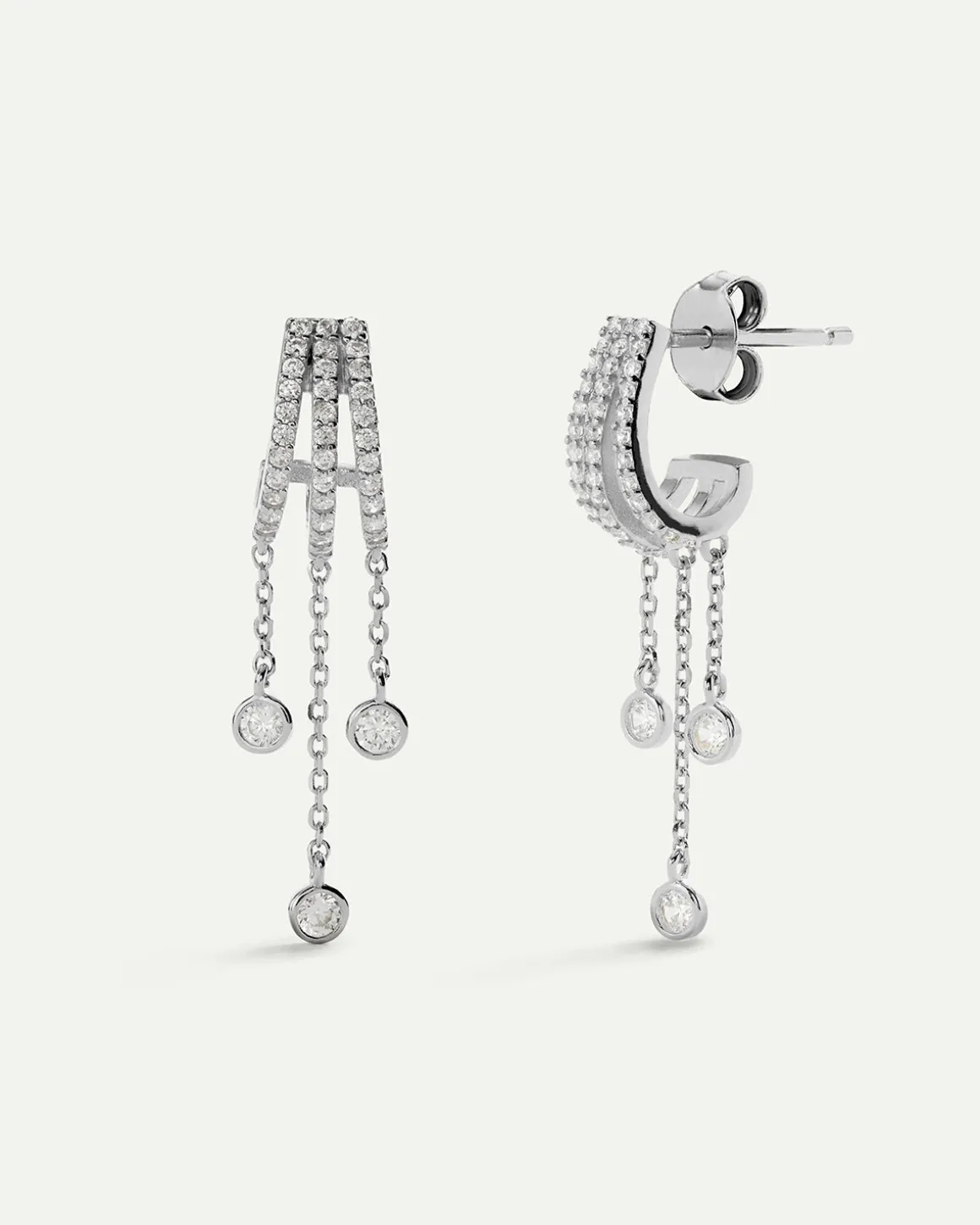 PENDIENTES LUZ SILVER