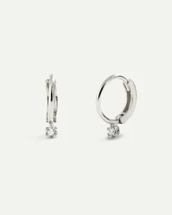 PENDIENTES MEI SILVER