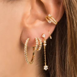 PENDIENTES MEI SILVER