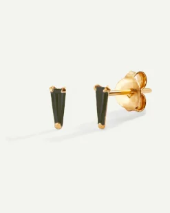 PENDIENTES NIB BLACK GOLD