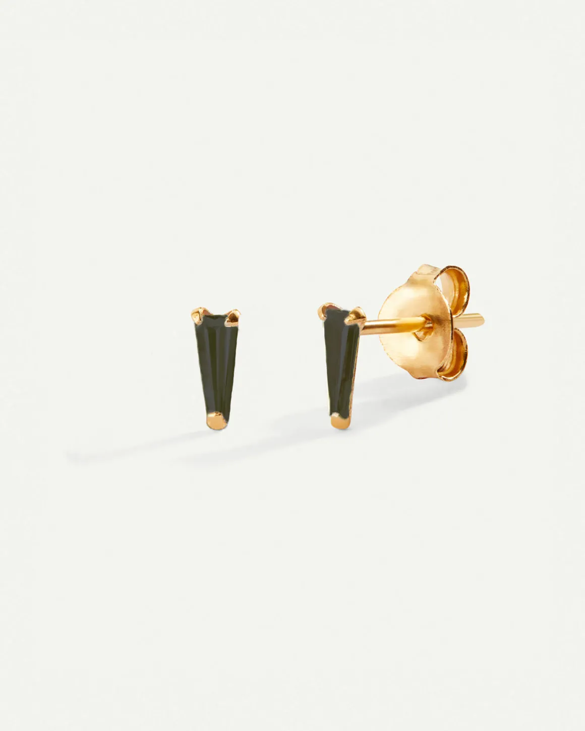 PENDIENTES NIB MINI BLACK GOLD