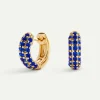 PENDIENTES NOVA BLUE GOLD