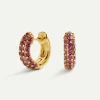 PENDIENTES NOVA PINK GOLD