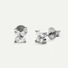 PENDIENTES OTTO MINI SILVER