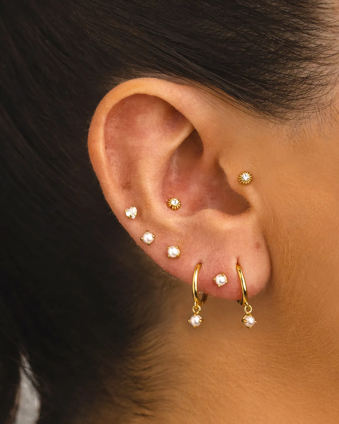 PENDIENTES PEARL MINI SILVER
