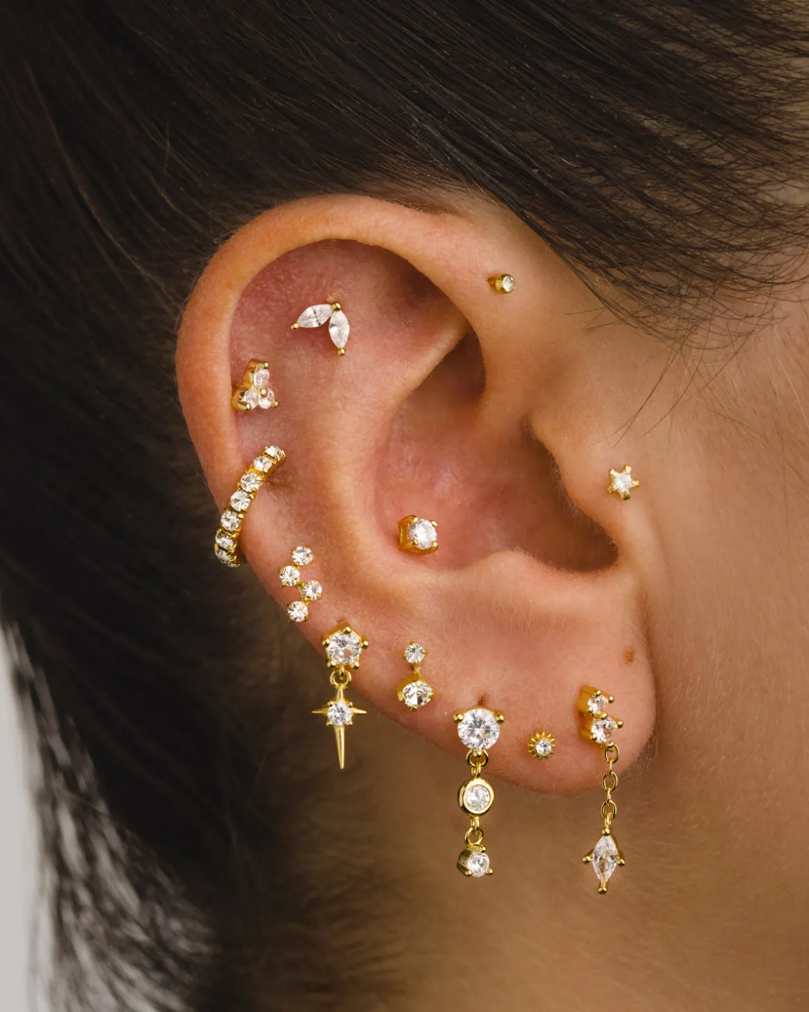 PENDIENTES PRINCESS GOLD