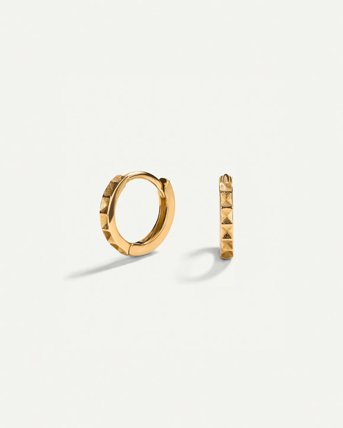 PENDIENTES ROCK MINI GOLD