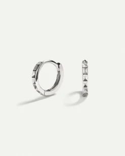 PENDIENTES ROCK SILVER