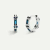 PENDIENTES SARIN BLUE SILVER