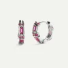 PENDIENTES SARIN PINK SILVER