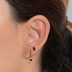 PENDIENTES SNAKE GOLD