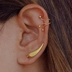 PENDIENTES SOFT GOLD