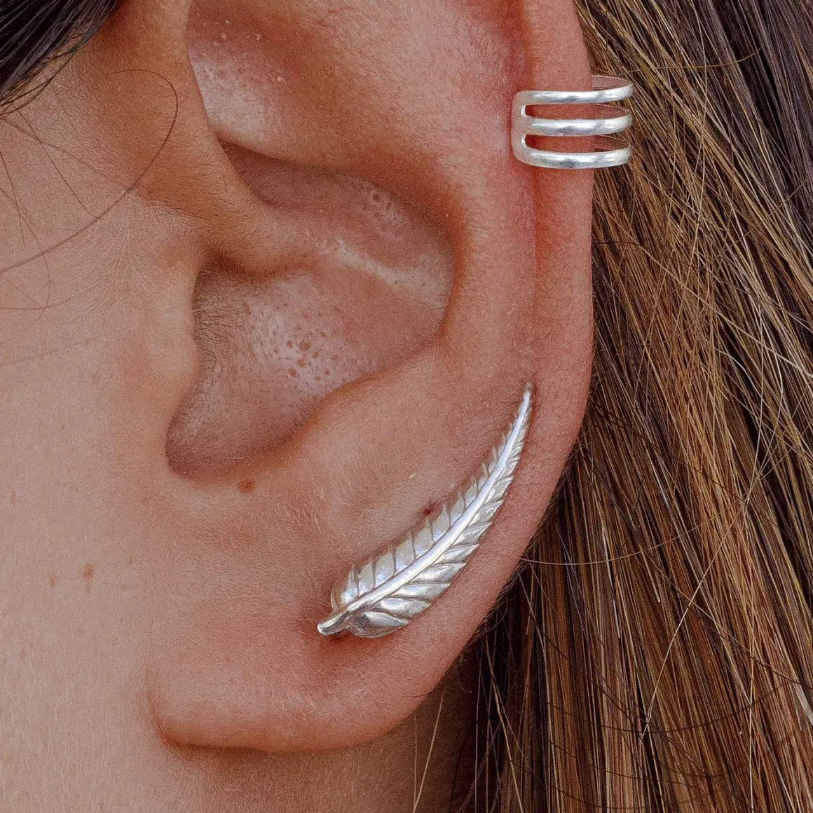 PENDIENTES SOFT SILVER