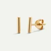 PENDIENTES STICK GOLD
