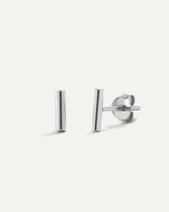 PENDIENTES STICK M SILVER