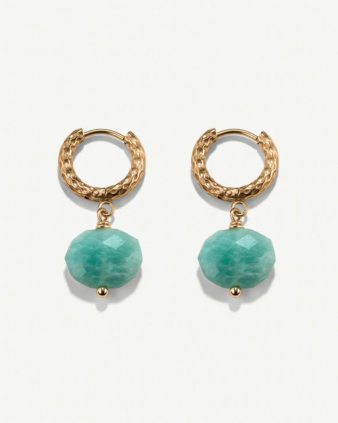 PENDIENTES STONE AMAZONITA