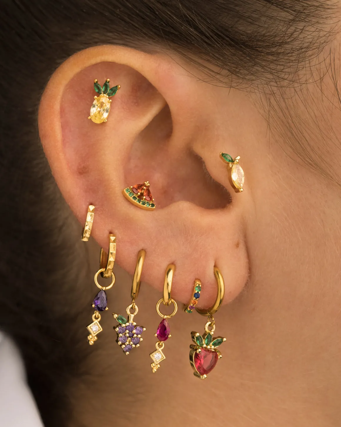 PENDIENTES STRAWBERRY