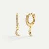 PENDIENTES SWIFT GOLD