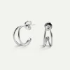 PENDIENTES SWING MINI SILVER