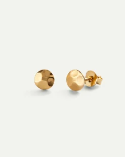 PENDIENTES TACHUELA GOLD