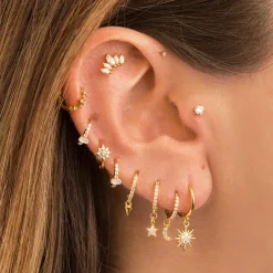 PENDIENTES TEA GOLD