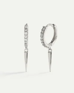 PENDIENTES TEY MAXI SILVER