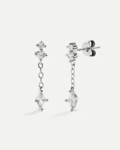 PENDIENTES TINA SILVER