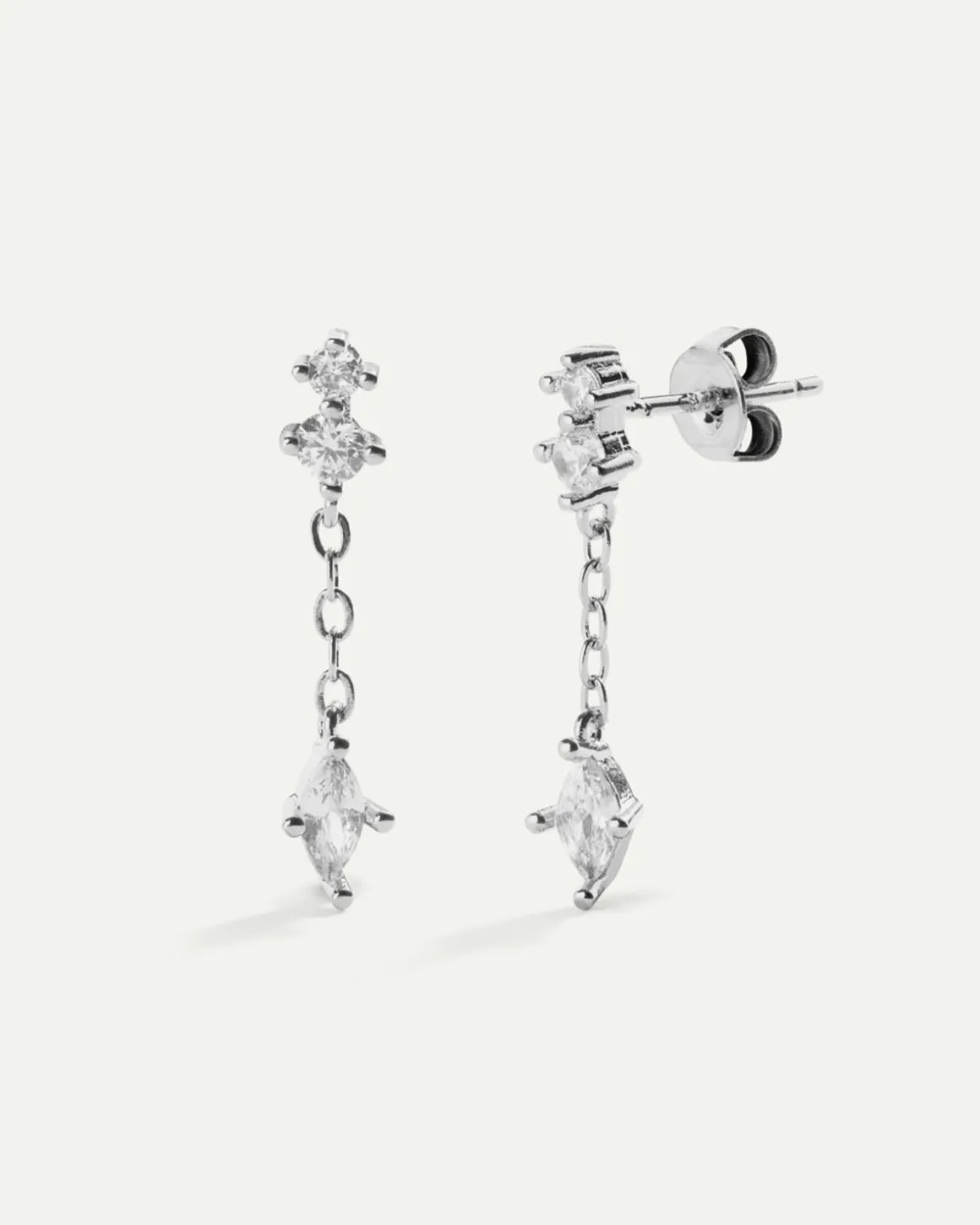 PENDIENTES TINA SILVER