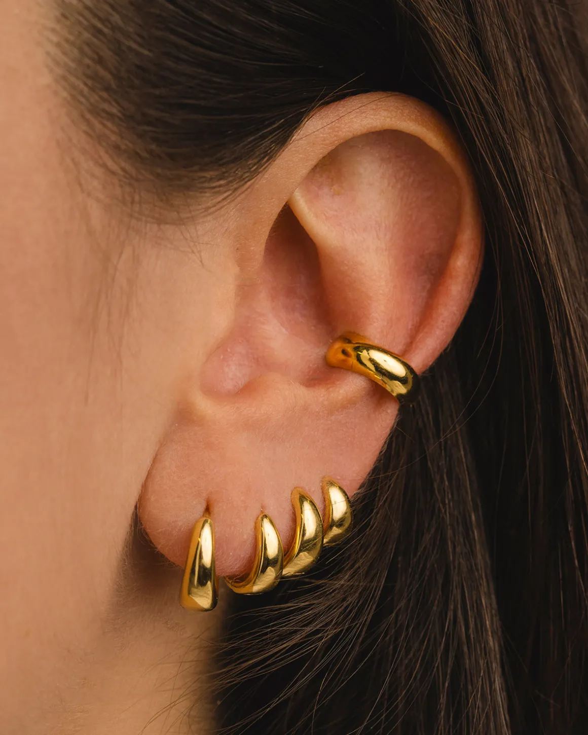 PENDIENTES URA L GOLD