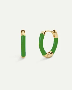 PENDIENTES VENUS GREEN GOLD
