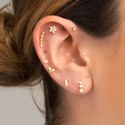 PENDIENTES VIRGO GOLD