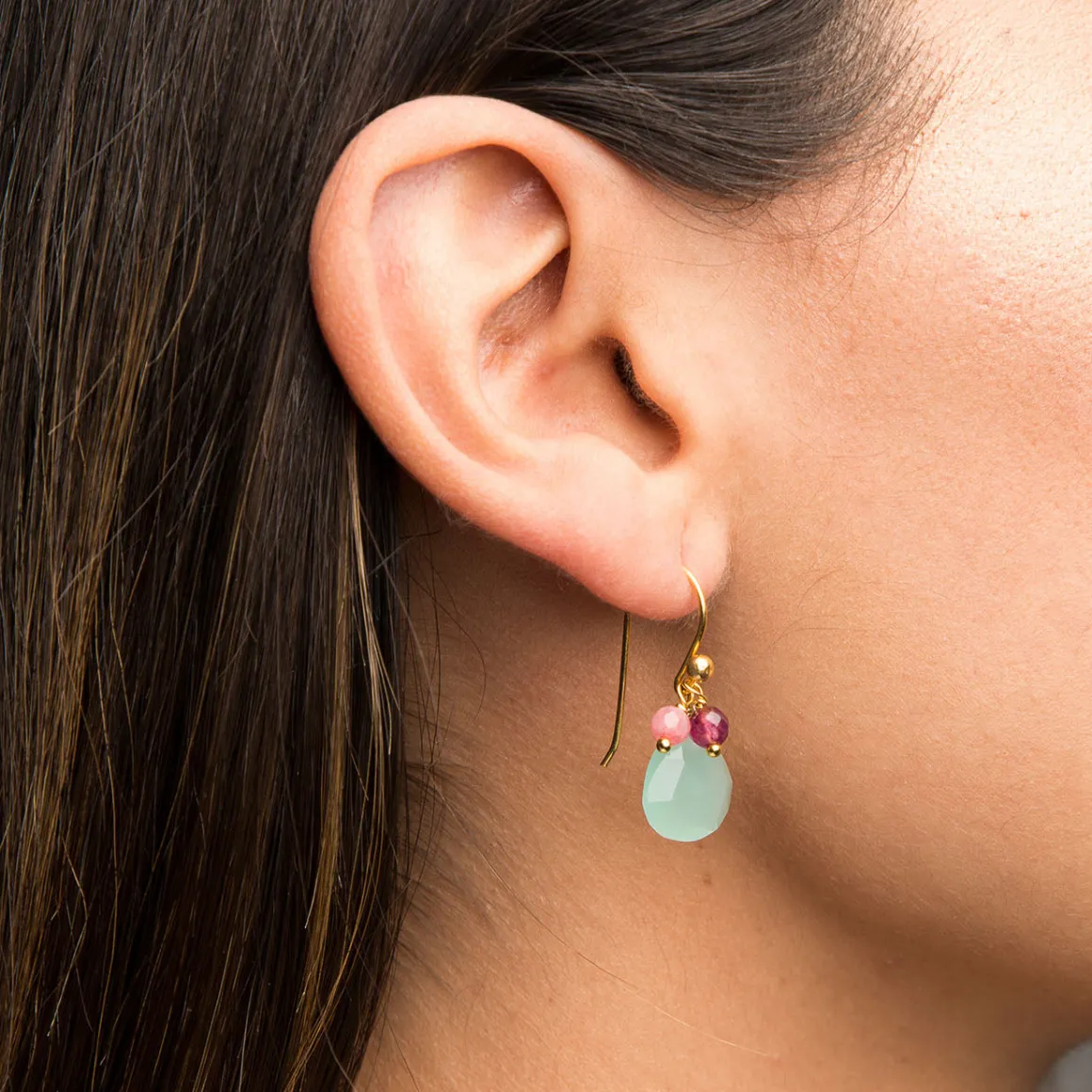 PENDIENTES WENDY GREEN