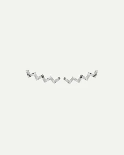 PENDIENTES ZIGZAG MARTELE SILVER