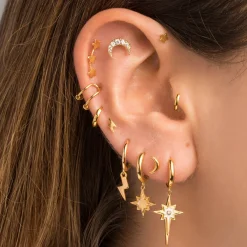 PIERCING ASTERI SILVER