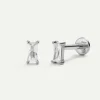 PIERCING BAGUETTE SILVER
