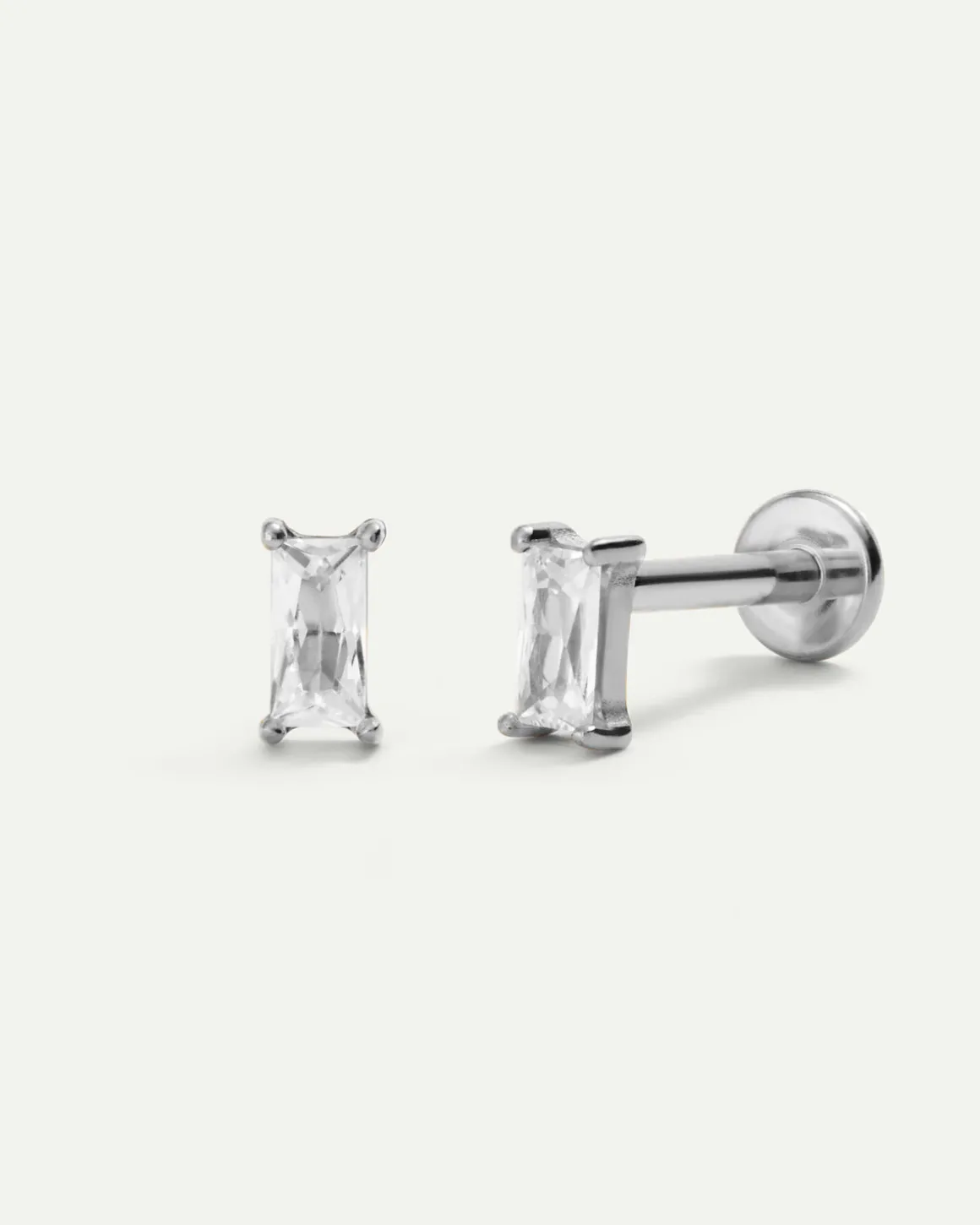 PIERCING BAGUETTE SILVER