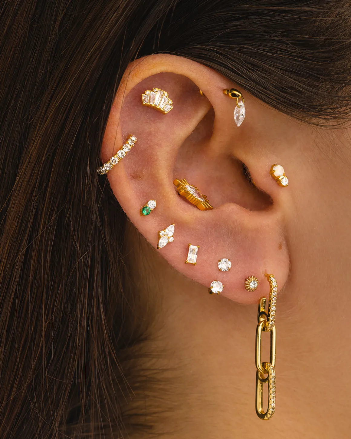 PIERCING BAGUETTE SILVER