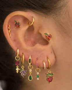 PIERCING CHERRY MINI GOLD