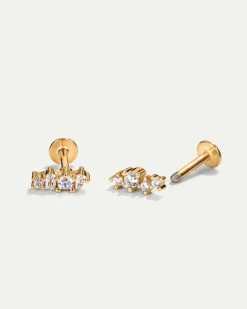 PIERCING DAISY GOLD