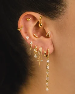 PIERCING DAISY SILVER